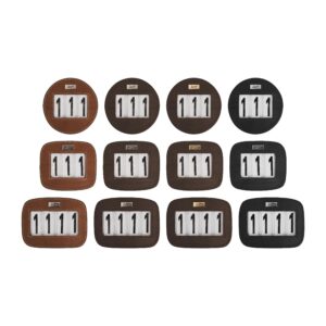 Nummerlapp Läder Lippo