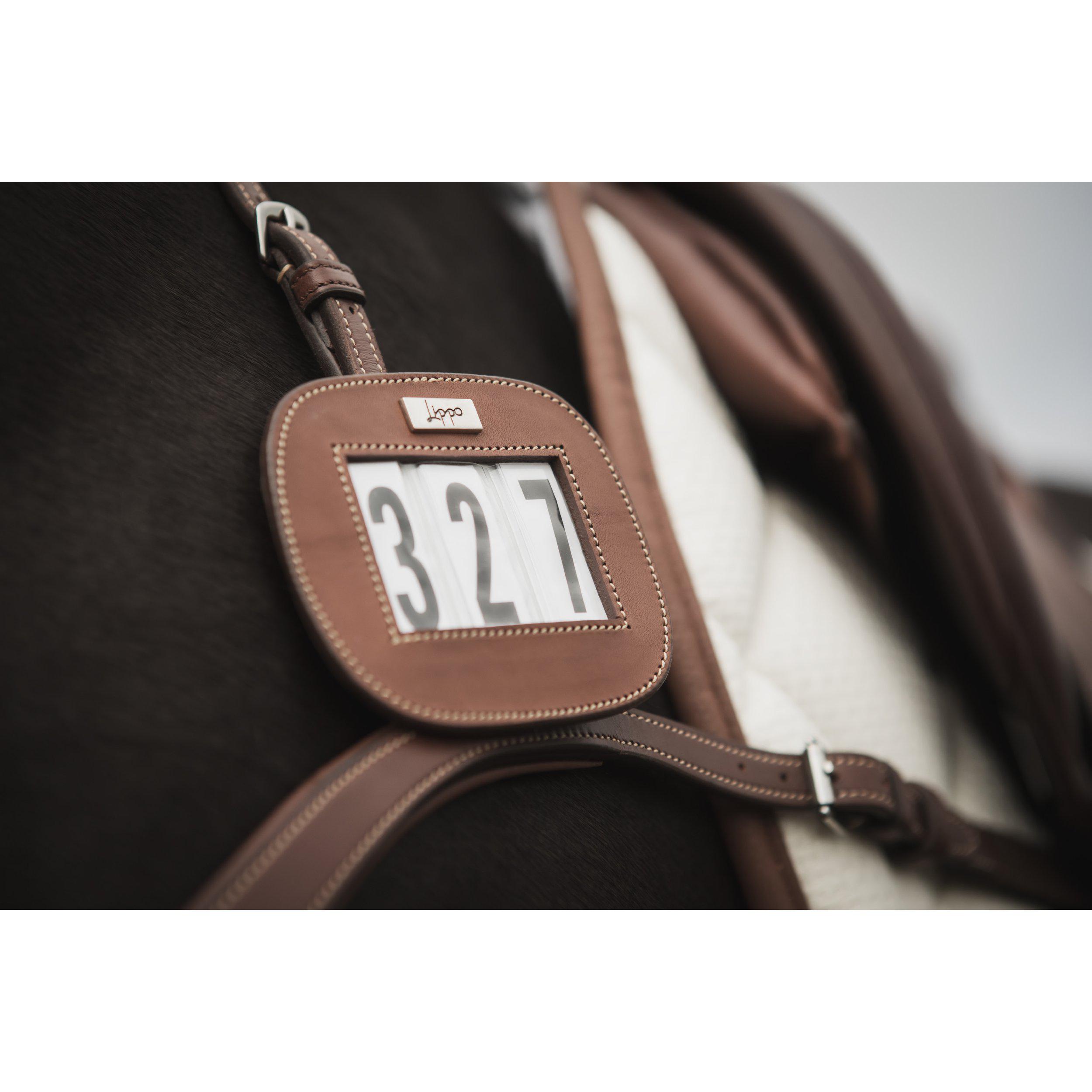 Nummerlapp Läder Lippo