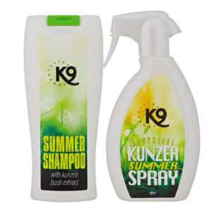 Sommarkit K9 Kunzea spray + K9 sommarschampoo